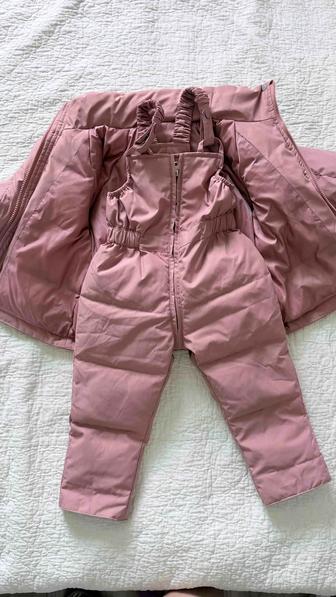 Зимний детский комбинезон куртка