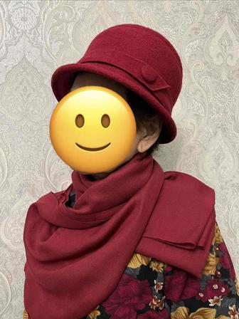 Шляпа кашемировая