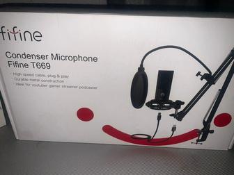 микрофон Fifine t669 (новый)