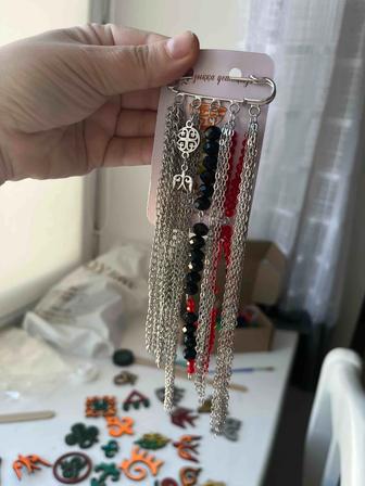 Брошь женская этно