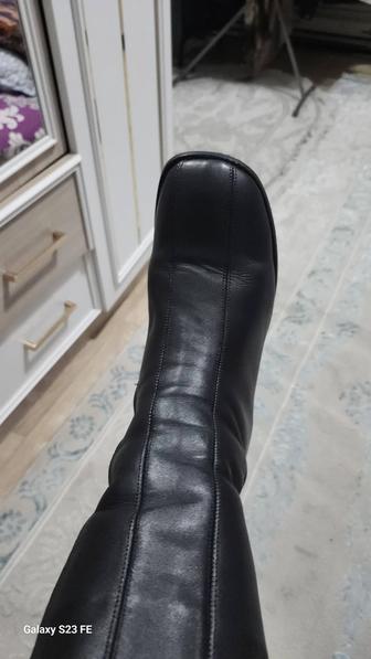 Женские сапоги, 38 размер. Носила 2-3 раза. Турция.