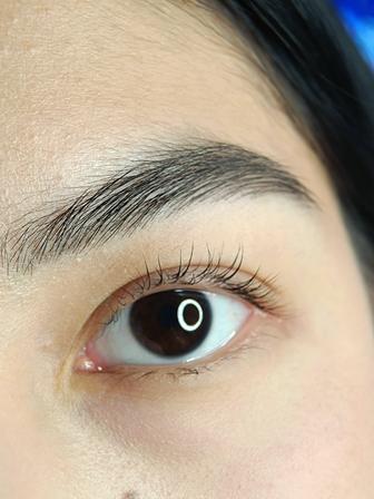 Ламинирование ресниц бровей