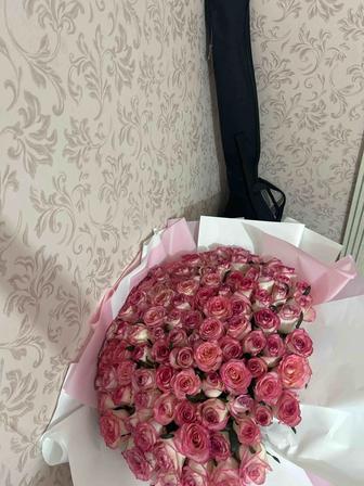 Букет цветов 101 роза