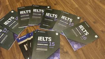 Книги по подготовке к IELTS.