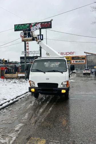 Димонтаж монтаж рекламных вывесок