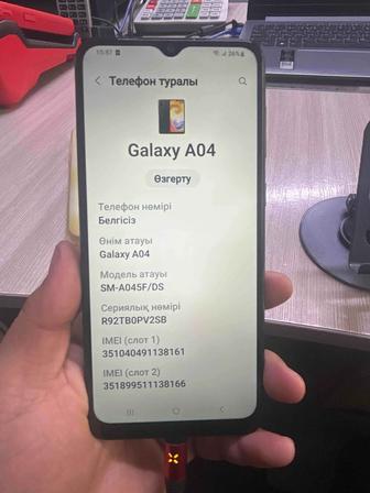 Продам телефон самсунг а04