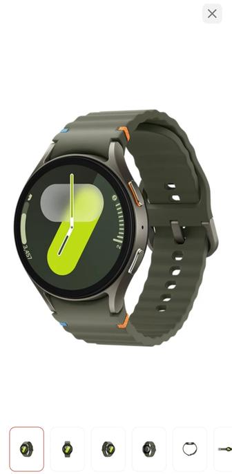 Продам смарт-часы Samsung Galaxy Watch7 44 мм графитовый-зеленый