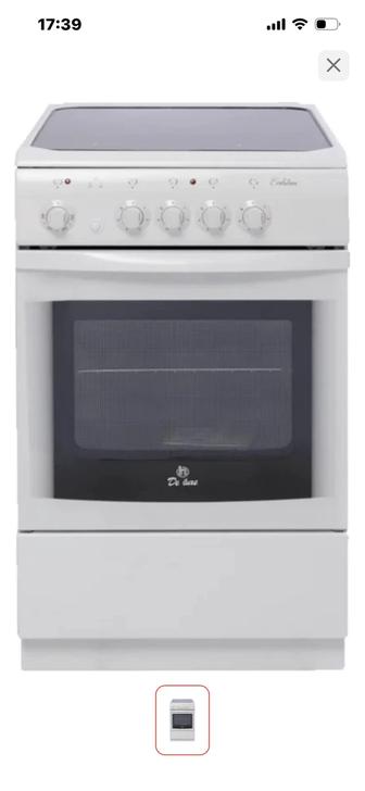 Электрическая плита с духовкой