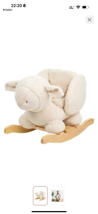 Детская качалка барашек Nattou