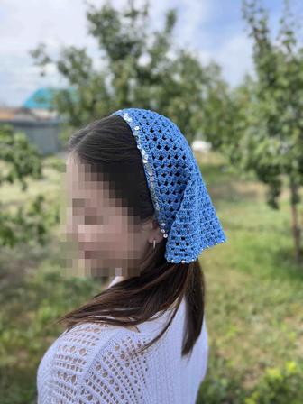 Вязаные косынки