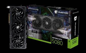 Видеокарта Gainward RTX 5080 Phantom, 16 GB ,GPU NVIDIA,, HDMI/3DP,GDDR7/25