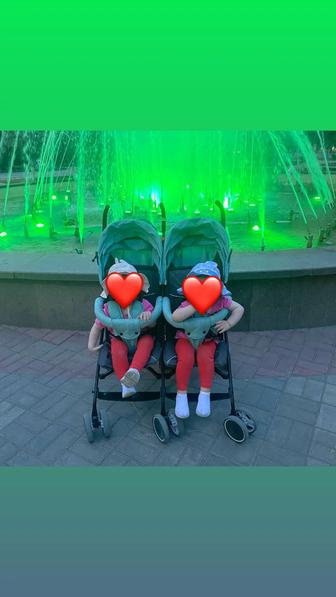Коляска для двойни