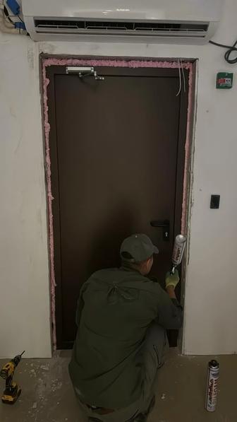 Изготовление входных дверей.Металлические двери.