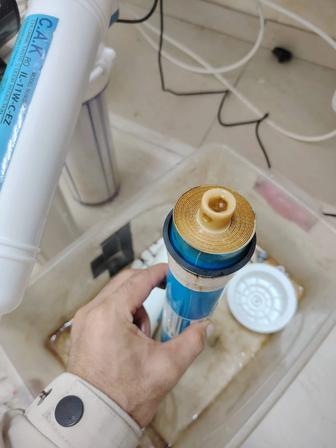 Замена ремонт фильтров воды