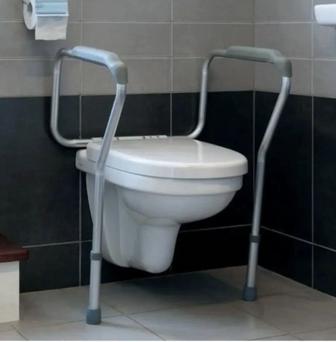 Продам напольно-настенный опорный поручень для унитаза