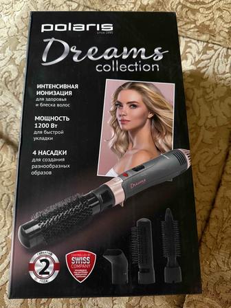 Фен - расческа электрический от Polaris.