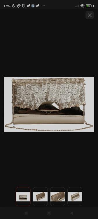 Клатч эко кожа