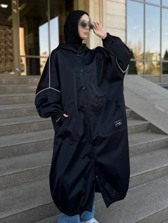 Тренч черный 54размер