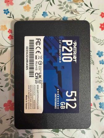 SSD SATA накопитель 512гб