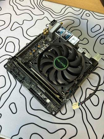 Материнская плата H370m-itx/ac intel i5 6600 24gb ram