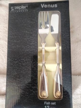 Цептер оригинал приборы для рыбных блюд на 6 персон