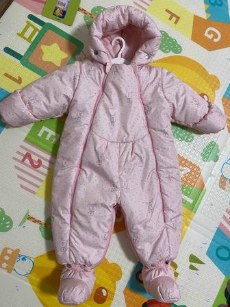 Зимний детский комбинезон трансформер.