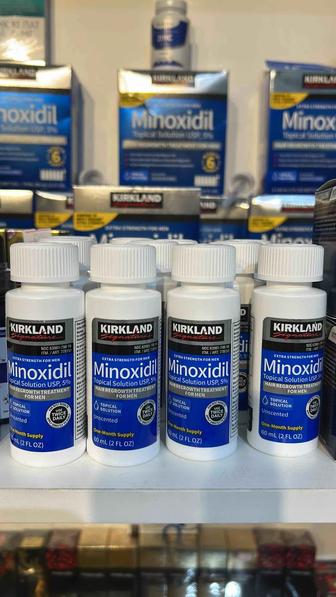 Миноксидил 5% | Minoxidil KIRKLAND средство для роста волос и бороды