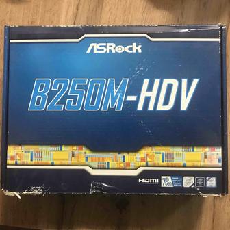 материнская плата Asrock B250M-HDV
