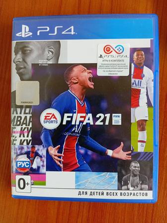 FIFA 21 PS4 Диск в хорошем состоянии