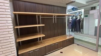 Продам рейлы, шкафы, полки, ресепшен