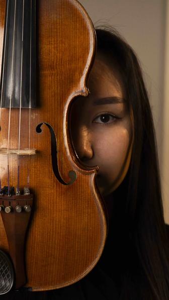 Скрипачка / Музыкант / Скрипка
