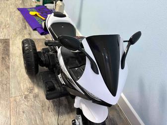 Электромобиль мотоцикл детский