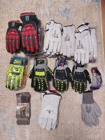 Спец перчатки,кожанный противударный.