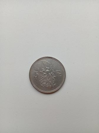 Люксембург 5 Франков 1929 Серебро