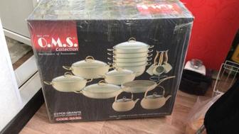 набор кастрюль, сковородок, мантоварки