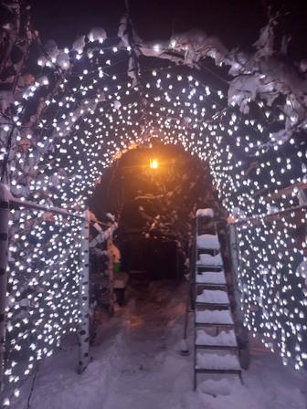 Уличные гирлянды