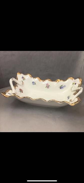 Полный набор посуды чешская конфетницы, салатницы, ваза, тарелки