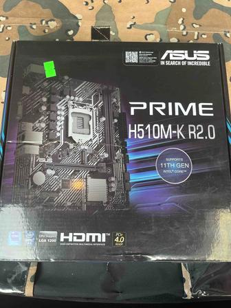 Мат. Плата asus prime h510m-k r2.0