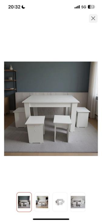 Стол со стульями