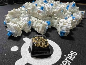 Механические свитчи для клавиатуры Gateron Blue