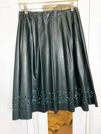 Кожаная юбка