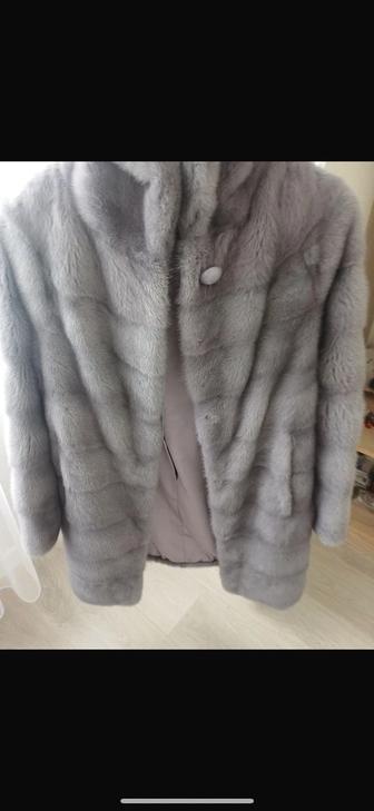 Норковая шуба б/у