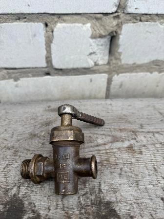 Бронзовый самоварный кран на 15