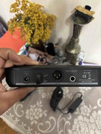 Срочно продам оригинальный микрофон SHURE blx4 pg58 голова