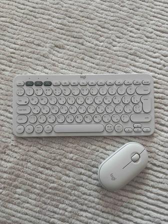 Клавиатура и мышка Logitech