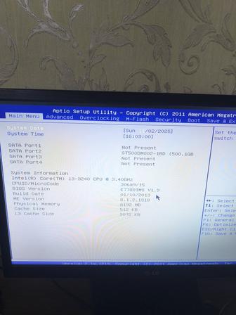 Материнская плата процессор ОЗУ блок питания