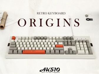 Ajazz AK510 RGB Retro Механическая клавиатура