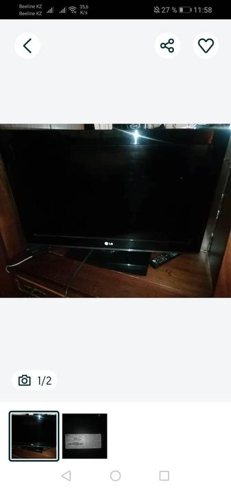 Плазменный телевизор LG 32 LK 330 в отличном состоянии, смарт не поддержива