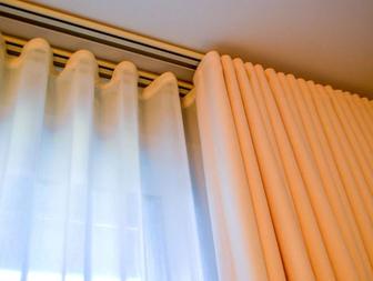 Карниз, гардина установка монтаж