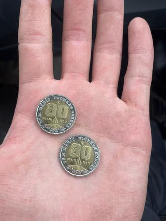 Монета 80 годов 200 тенге